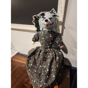 VTG Large 20" Dippity Flip Little Red Riding Hood 3 Dolls In 1 Wolf Grandma